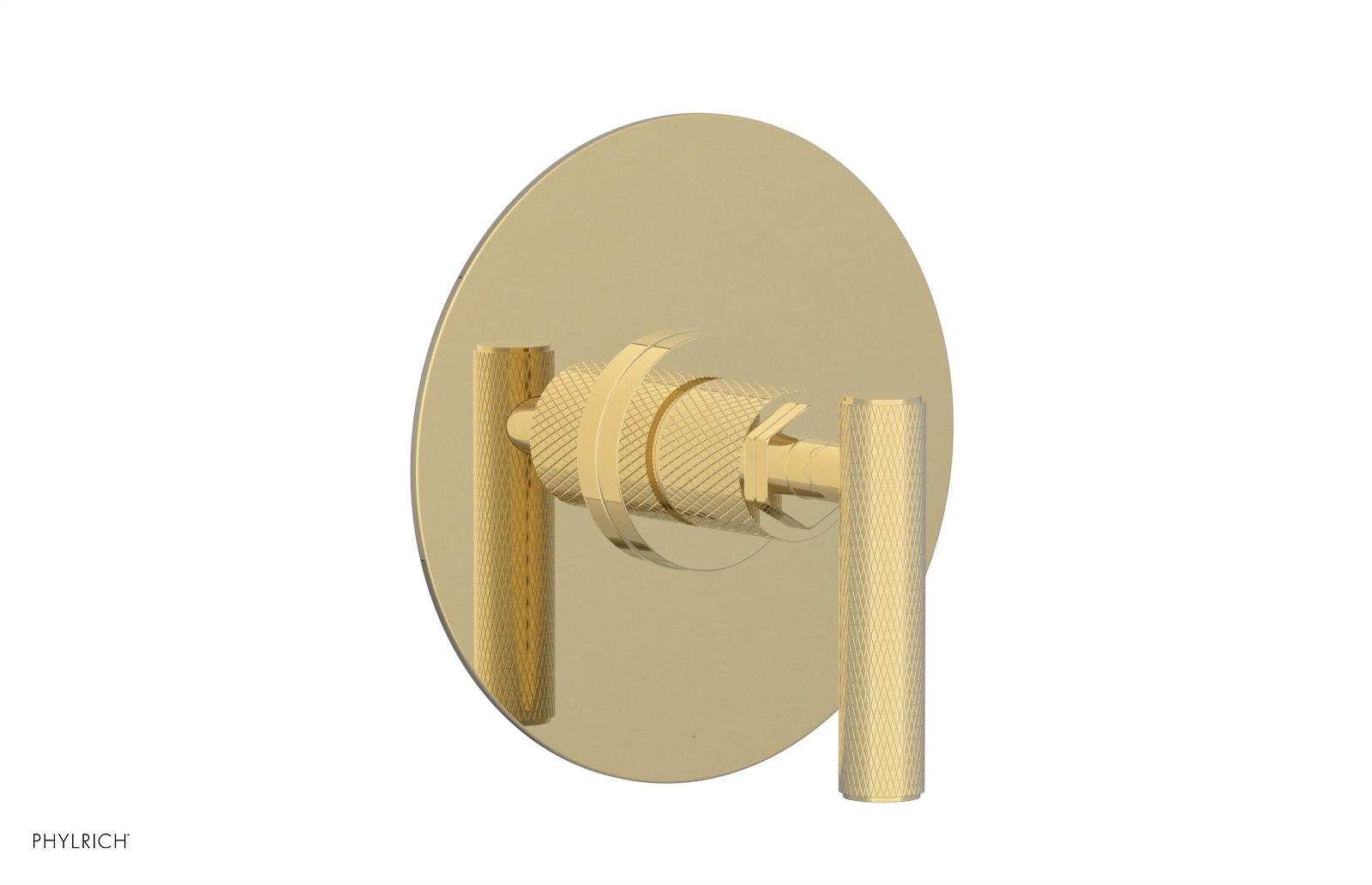 DUSTRIE - Thermostatic Shower Trim - Lever Handle - Knurled 4-629