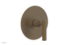 DUSTRIE - Pressure Balance Shower Plate & Handle Trim - Knurled 4-629