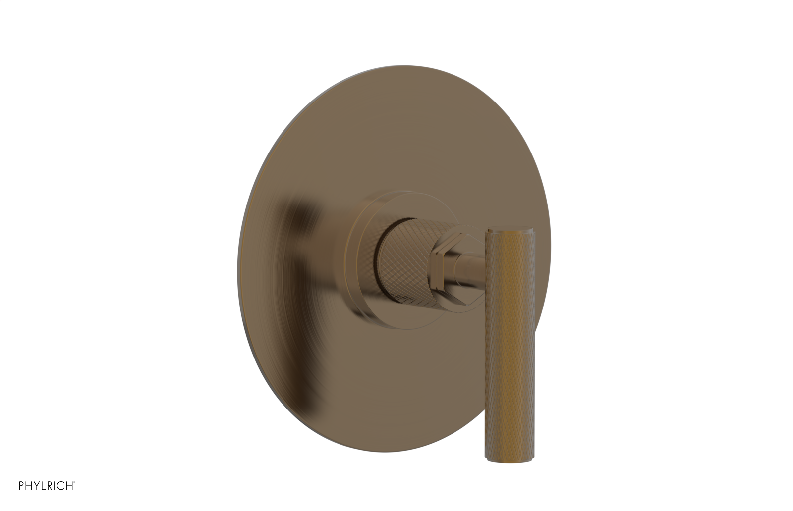 DUSTRIE - Thermostatic Shower Trim - Lever Handle - Knurled 4-629