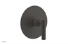 DUSTRIE - Pressure Balance Shower Plate & Handle Trim - Knurled 4-629