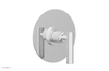 DUSTRIE - Pressure Balance Shower Plate & Handle Trim - Knurled 4-629