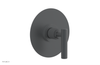 DUSTRIE - Pressure Balance Shower Plate & Handle Trim - Knurled 4-629