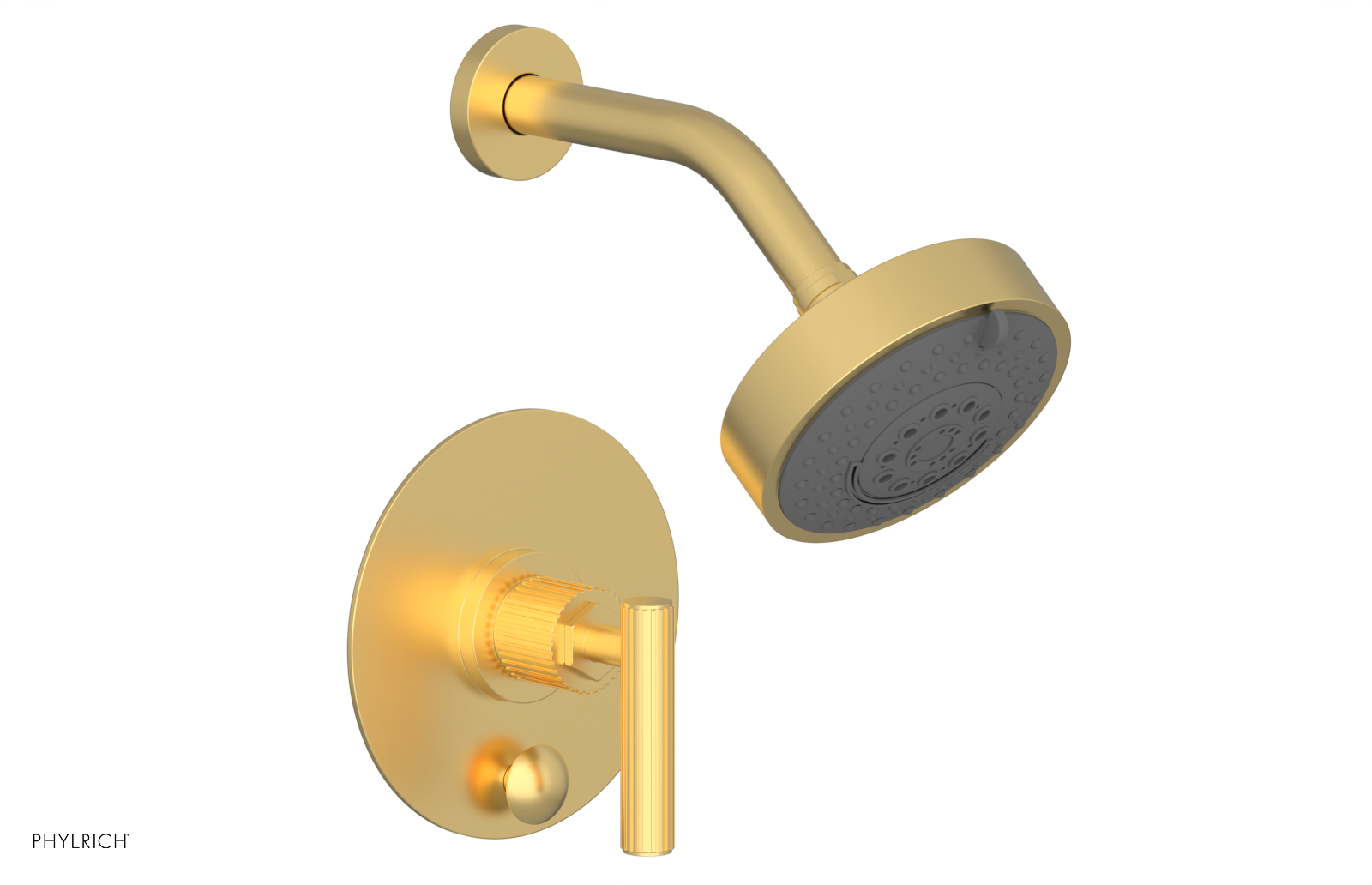 DUSTRIE - Pressure Balance Shower and Diverter Set (Less Spout) - Lever Handle - Grooved 4-656