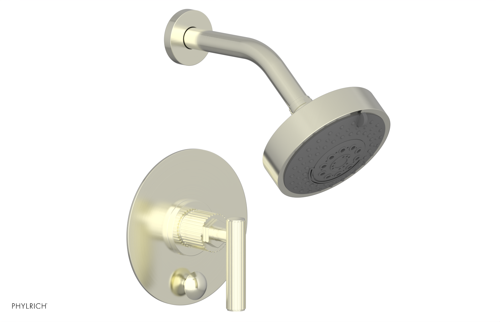 DUSTRIE - Pressure Balance Shower and Diverter Set (Less Spout) - Lever Handle - Grooved 4-656