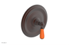 JAMESTOWN - Pressure Balance Shower Plate & Handle Trim with "Orange" Accents 4-735
