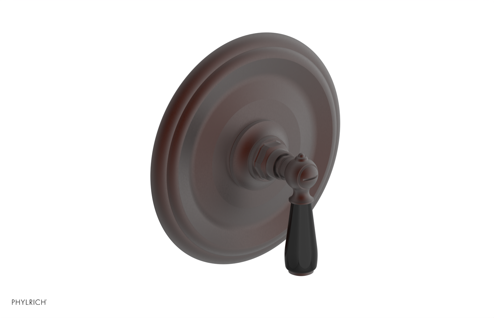 JAMESTOWN - Pressure Balance Shower Plate & Handle Trim with "Black" Accents 4-735