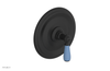 JAMESTOWN - Thermostatic Shower Trim - Lever Handle with "Light Blue" Accents 4-735