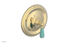 JAMESTOWN - Thermostatic Shower Trim - Lever Handle with "Turqoise" Accents 4-735