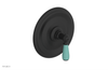 JAMESTOWN - Thermostatic Shower Trim - Lever Handle with "Turqoise" Accents 4-735