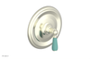 JAMESTOWN - Thermostatic Shower Trim - Lever Handle with "Turqoise" Accents 4-735