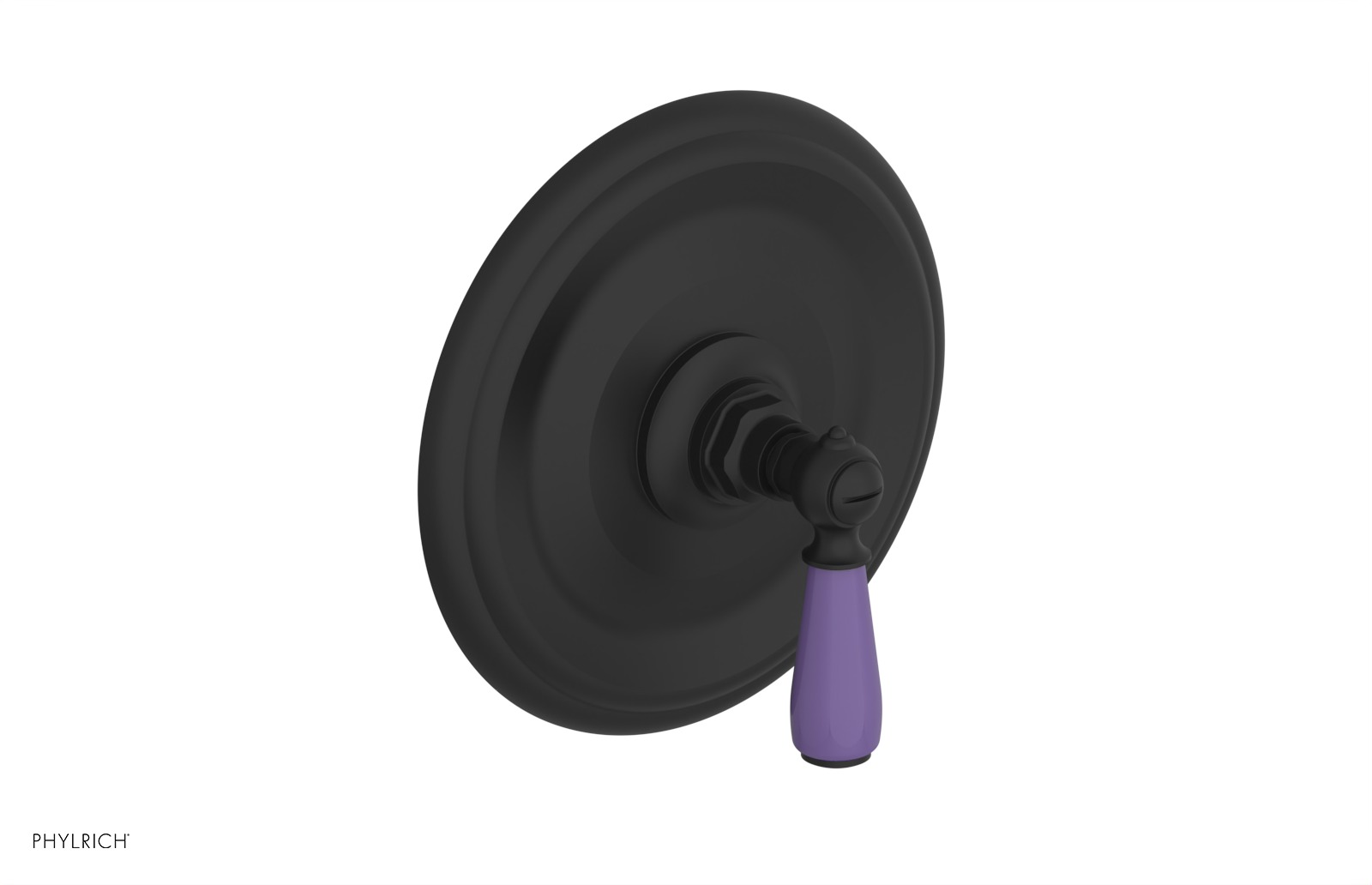 JAMESTOWN - Pressure Balance Shower Plate & Handle Trim with "Purple" Accents 4-735