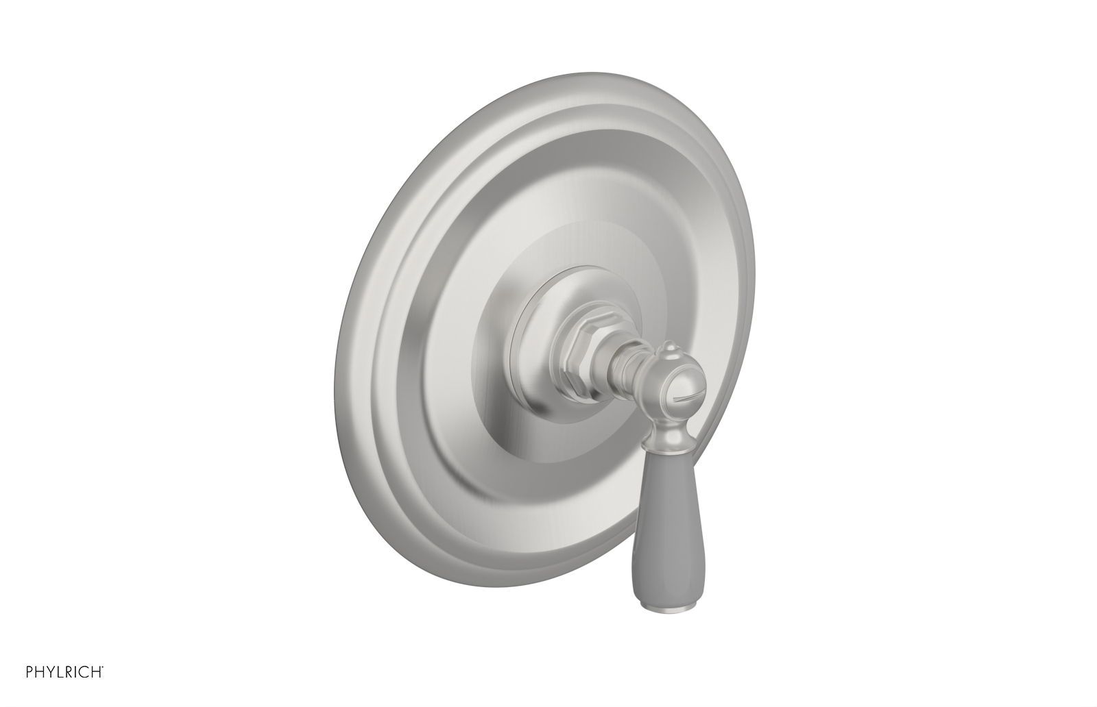 JAMESTOWN - Pressure Balance Shower Plate & Handle Trim with "Grey" Accents 4-735