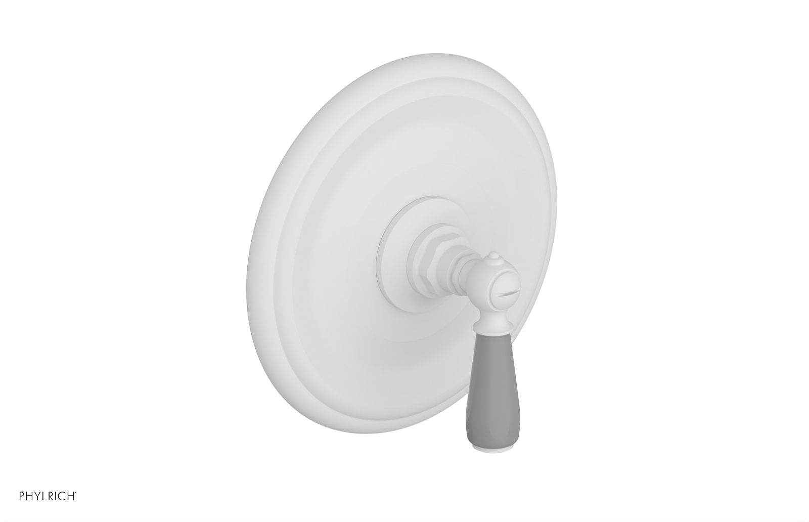 JAMESTOWN - Pressure Balance Shower Plate & Handle Trim with "Grey" Accents 4-735