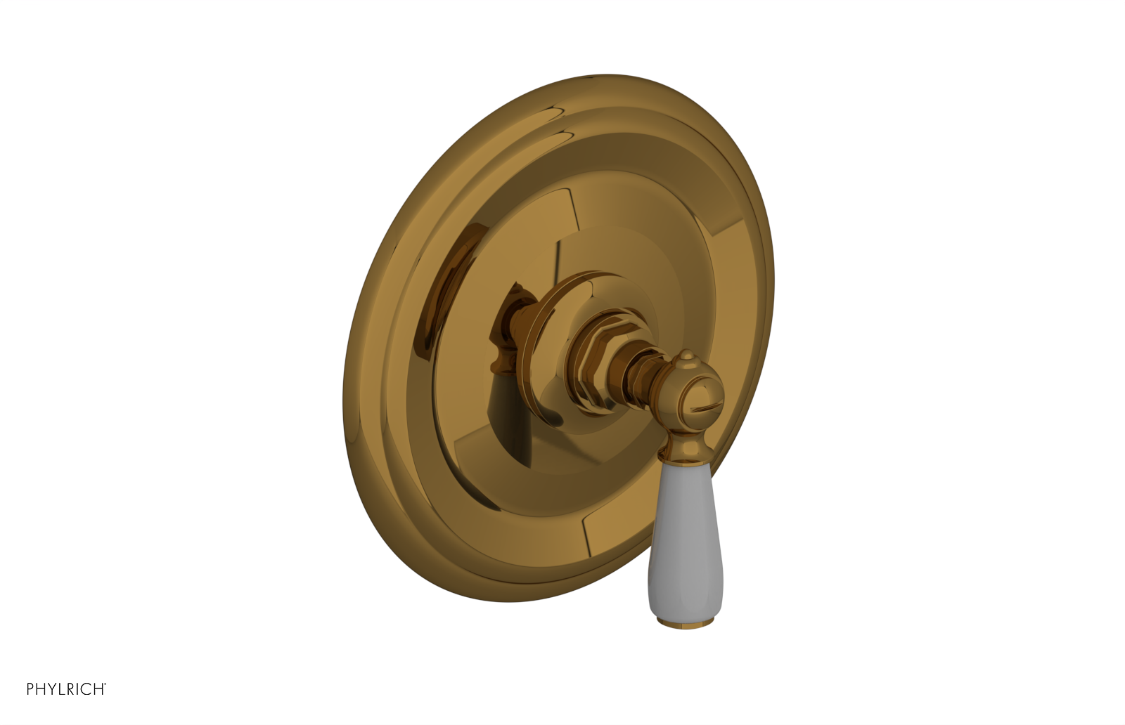 JAMESTOWN - Thermostatic Shower Trim - Lever Handle with "Grey" Accents 4-735