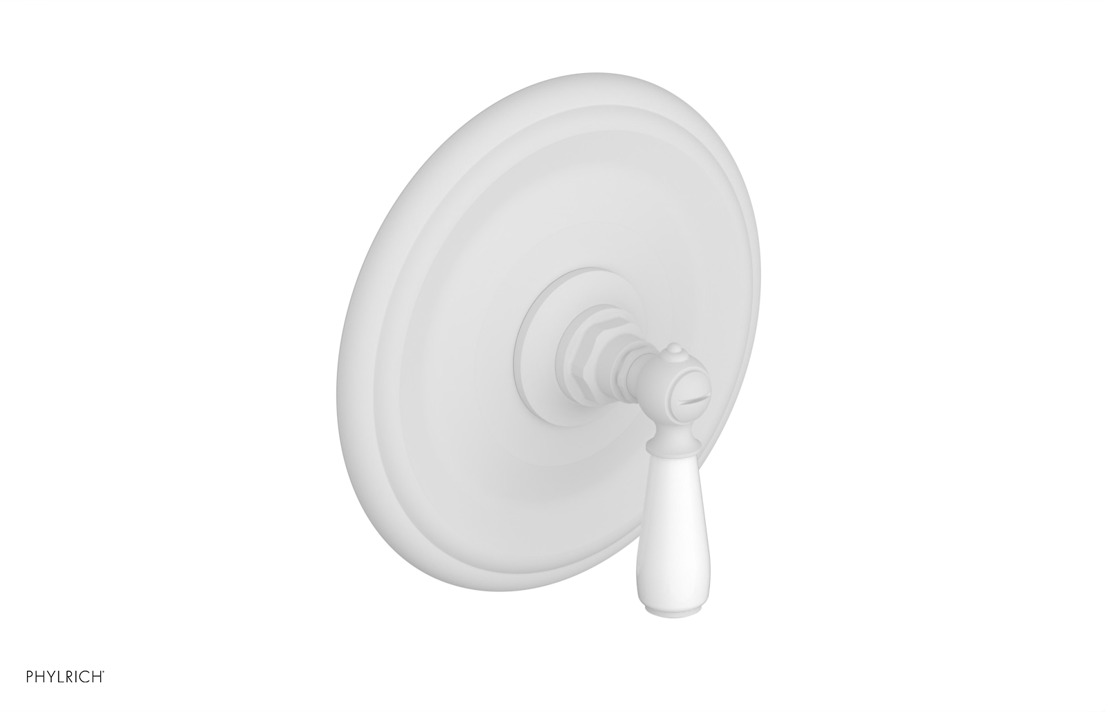 JAMESTOWN - Pressure Balance Shower Plate & Handle Trim with "White" Accents 4-735