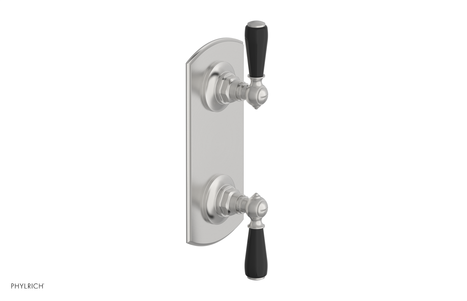 JAMESTOWN - Thermostatic Valve with Volume Control or Diverter with "Black" Accents 4-738