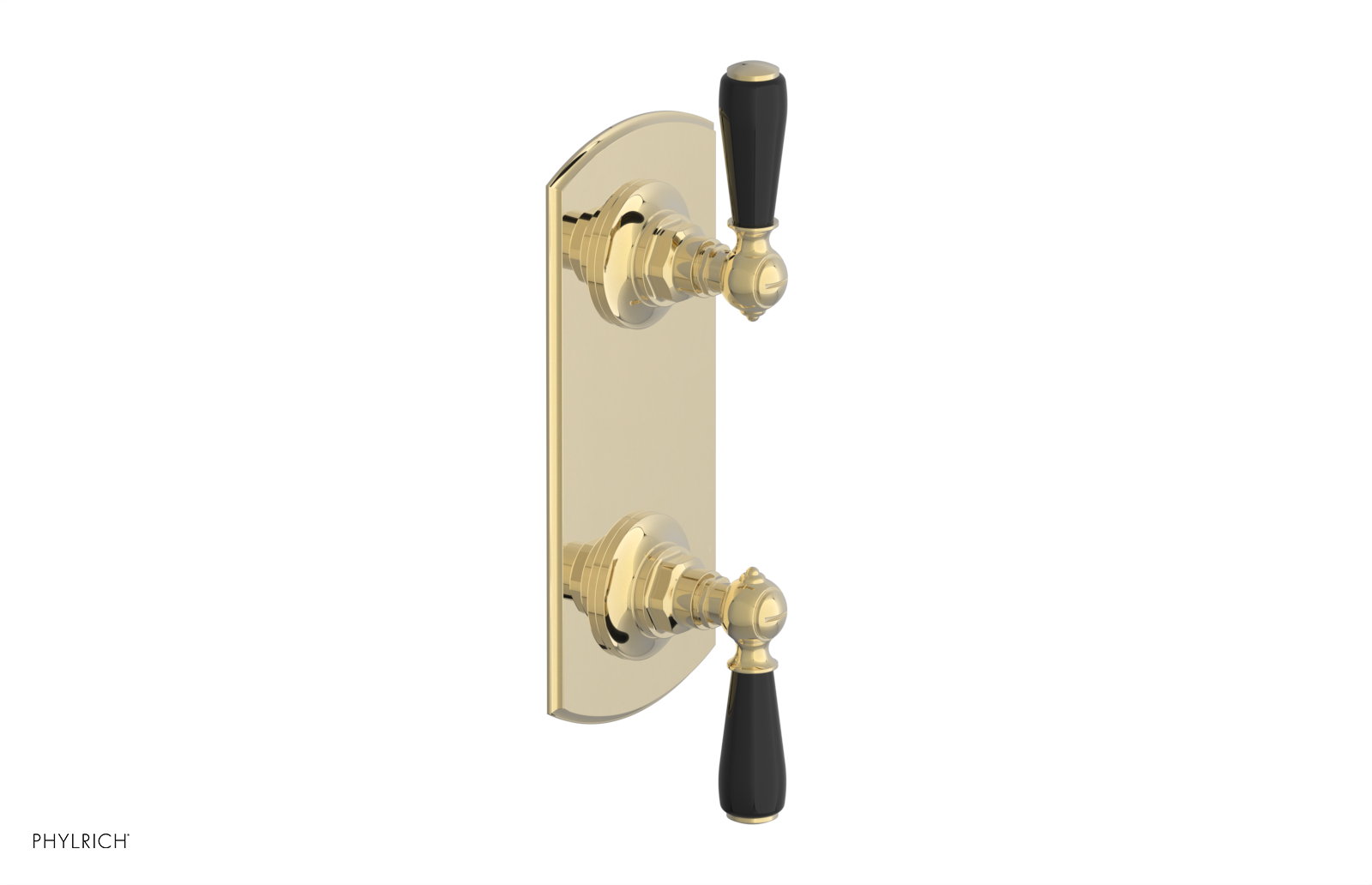 JAMESTOWN - Thermostatic Valve with Volume Control or Diverter with "Black" Accents 4-738