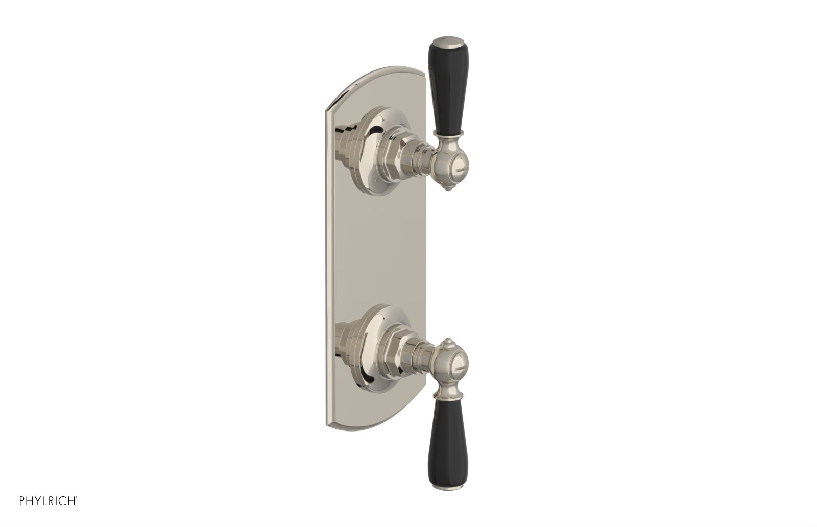 JAMESTOWN - Thermostatic Valve with Volume Control or Diverter with "Black" Accents 4-738