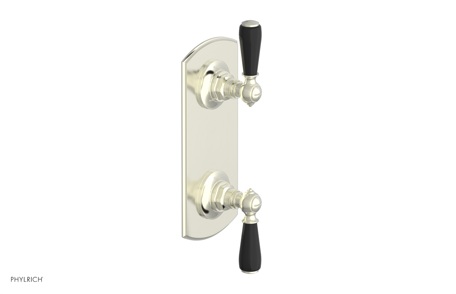 JAMESTOWN - Thermostatic Valve with Volume Control or Diverter with "Black" Accents 4-738