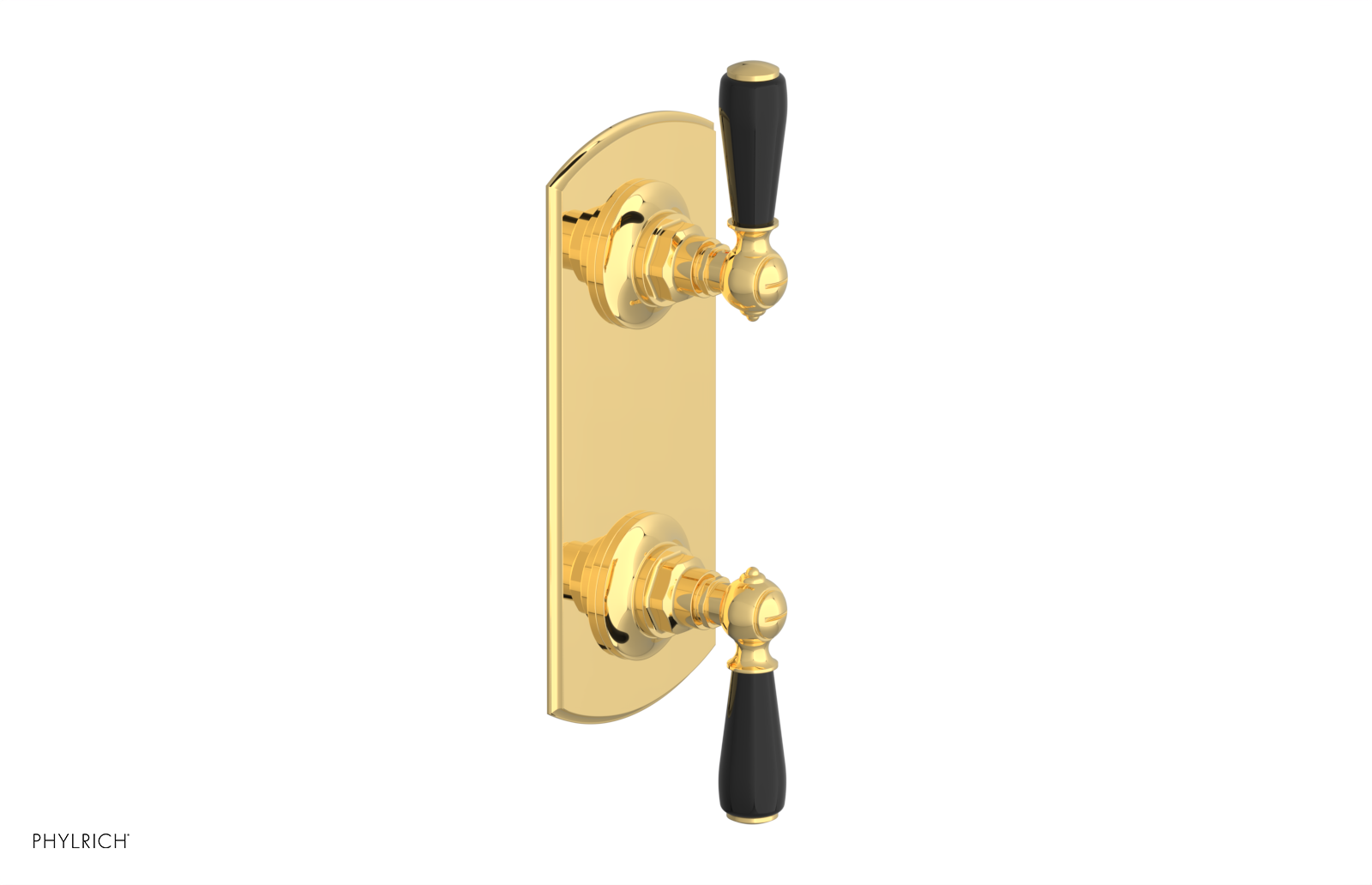JAMESTOWN - Thermostatic Valve with Volume Control or Diverter with "Black" Accents 4-738