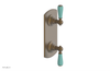 JAMESTOWN - Thermostatic Valve with Volume Control or Diverter with "Turqoise" Accents 4-738