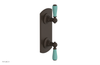 JAMESTOWN - Thermostatic Valve with Volume Control or Diverter with "Turqoise" Accents 4-738