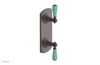 JAMESTOWN - Thermostatic Valve with Volume Control or Diverter with "Turqoise" Accents 4-738