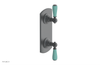 JAMESTOWN - Thermostatic Valve with Volume Control or Diverter with "Turqoise" Accents 4-738