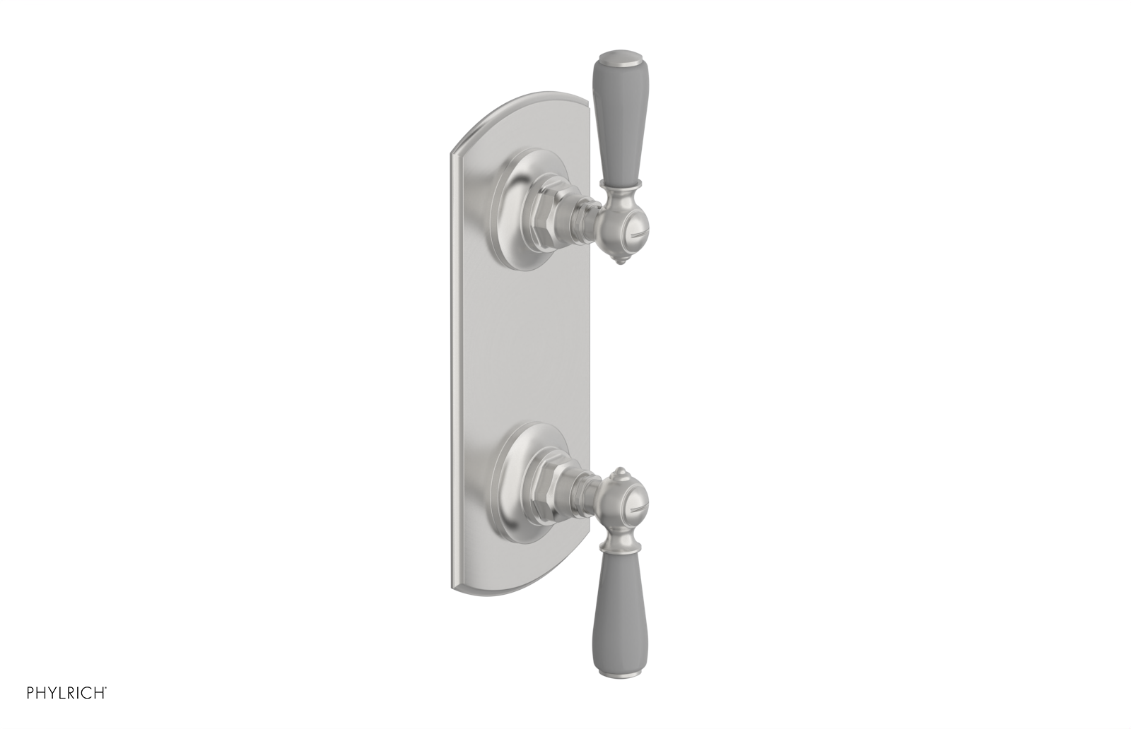 JAMESTOWN - Thermostatic Valve with Volume Control or Diverter with "Grey" Accents 4-738