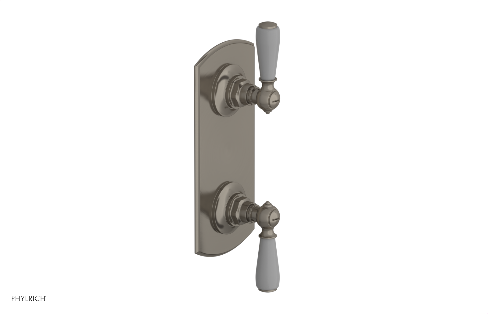 JAMESTOWN - Thermostatic Valve with Volume Control or Diverter with "Grey" Accents 4-738