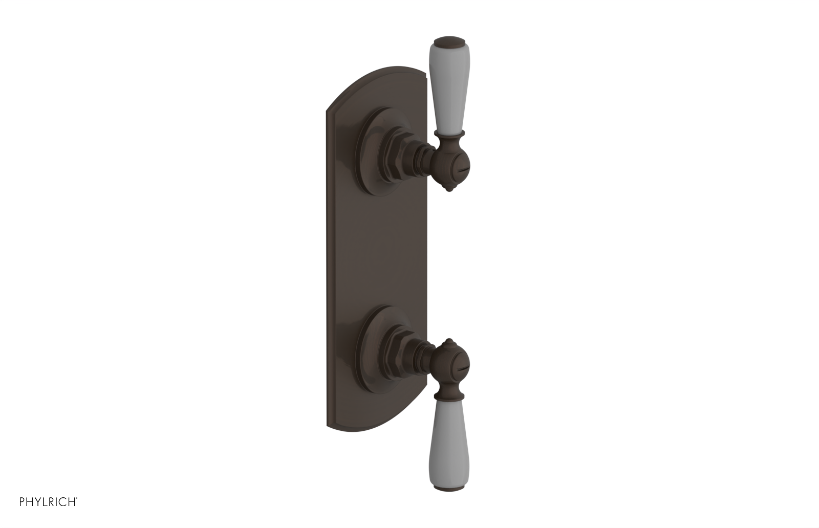 JAMESTOWN - Thermostatic Valve with Volume Control or Diverter with "Grey" Accents 4-738