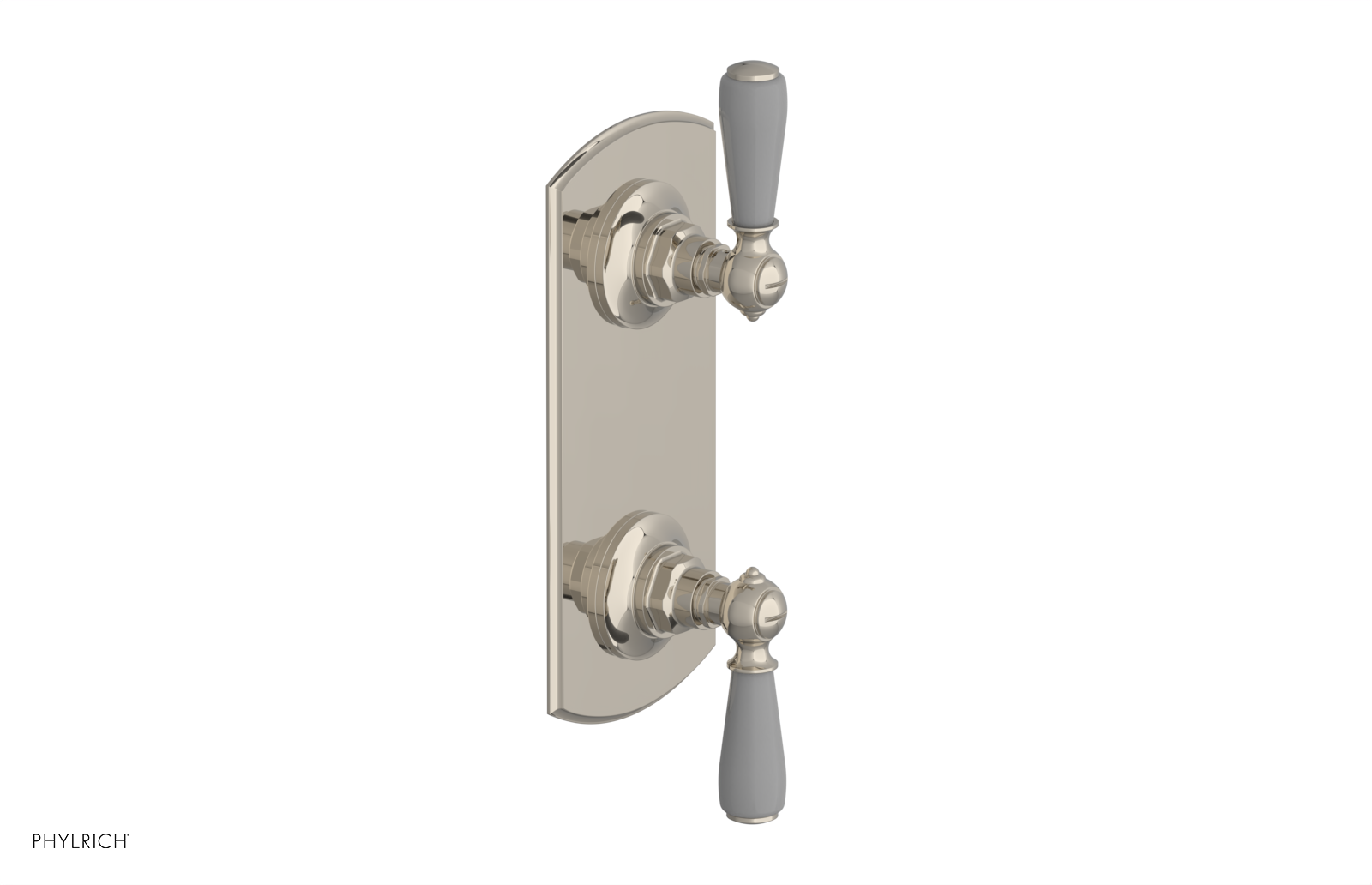 JAMESTOWN - Thermostatic Valve with Volume Control or Diverter with "Grey" Accents 4-738