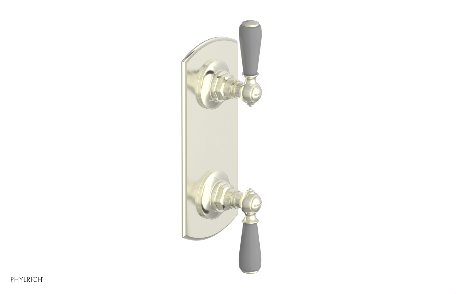 JAMESTOWN - Thermostatic Valve with Volume Control or Diverter with "Grey" Accents 4-738