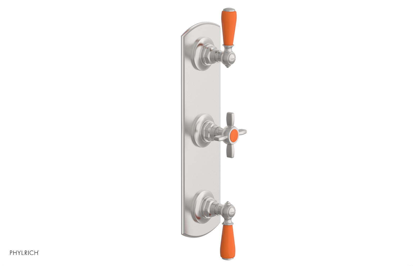 JAMESTOWN - Thermostatic Valve with Two Volume Control with "Orange" Accents 4-740