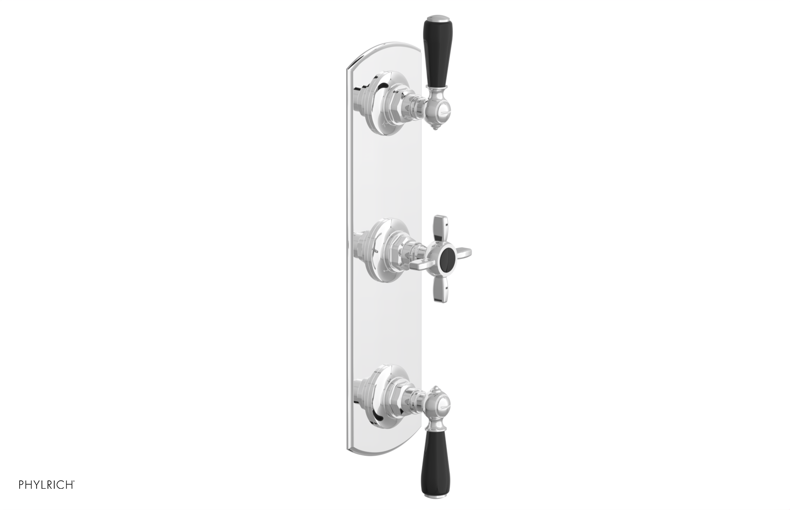 JAMESTOWN - Thermostatic Valve with Two Volume Control with "Black" Accents 4-740