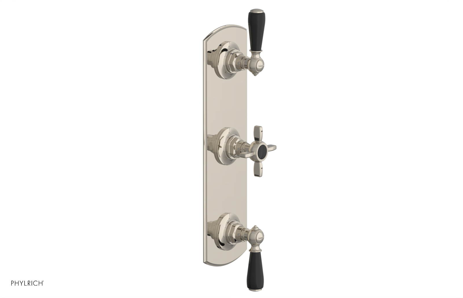 JAMESTOWN - Thermostatic Valve with Two Volume Control with "Black" Accents 4-740