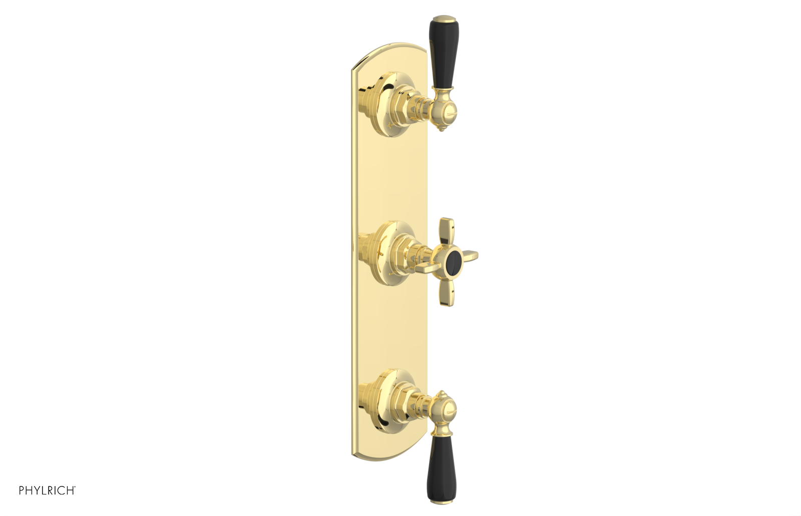JAMESTOWN - Thermostatic Valve with Two Volume Control with "Black" Accents 4-740