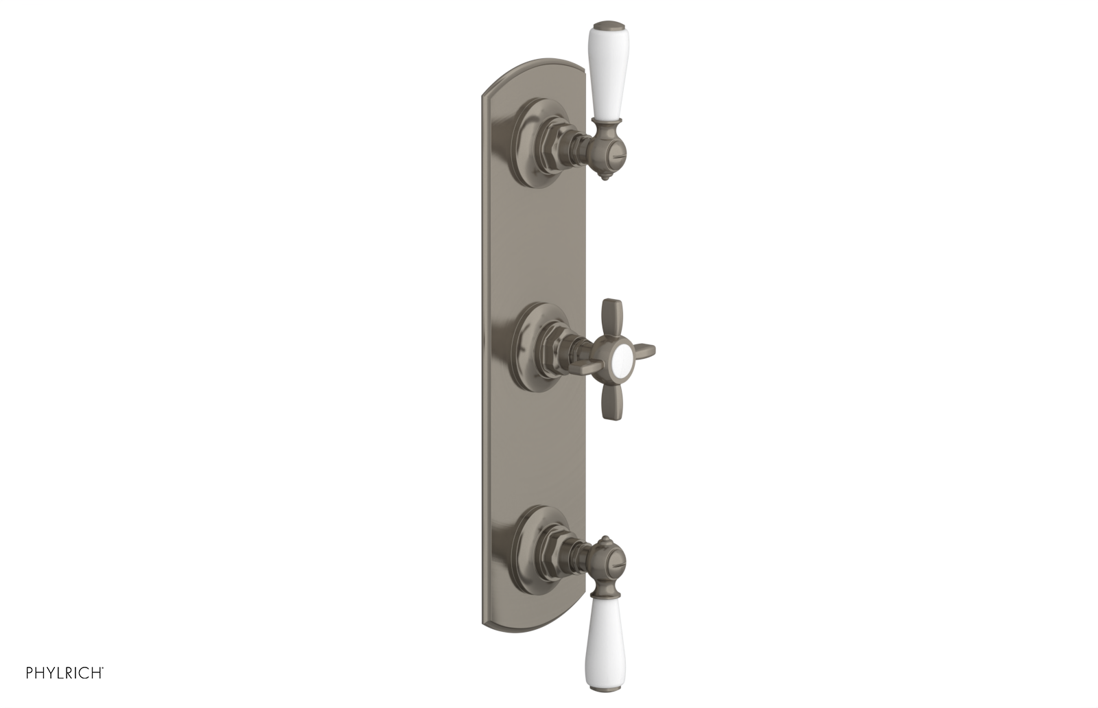JAMESTOWN - Thermostatic Valve with Two Volume Control with "White" Accents 4-740