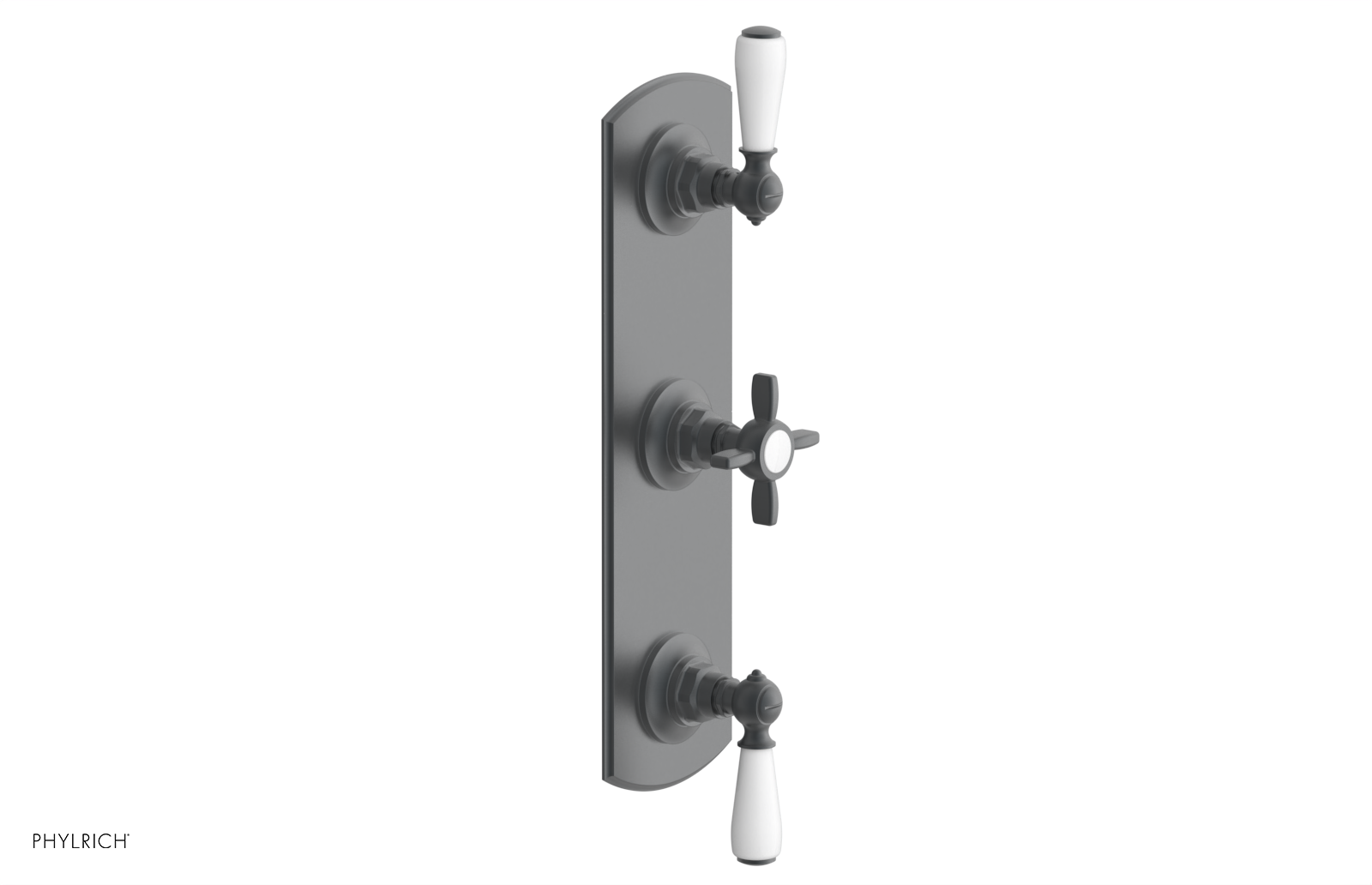 JAMESTOWN - Thermostatic Valve with Two Volume Control with "White" Accents 4-740