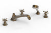 HEX TRADITIONAL Deck Tub Set with Hand Shower 500-48