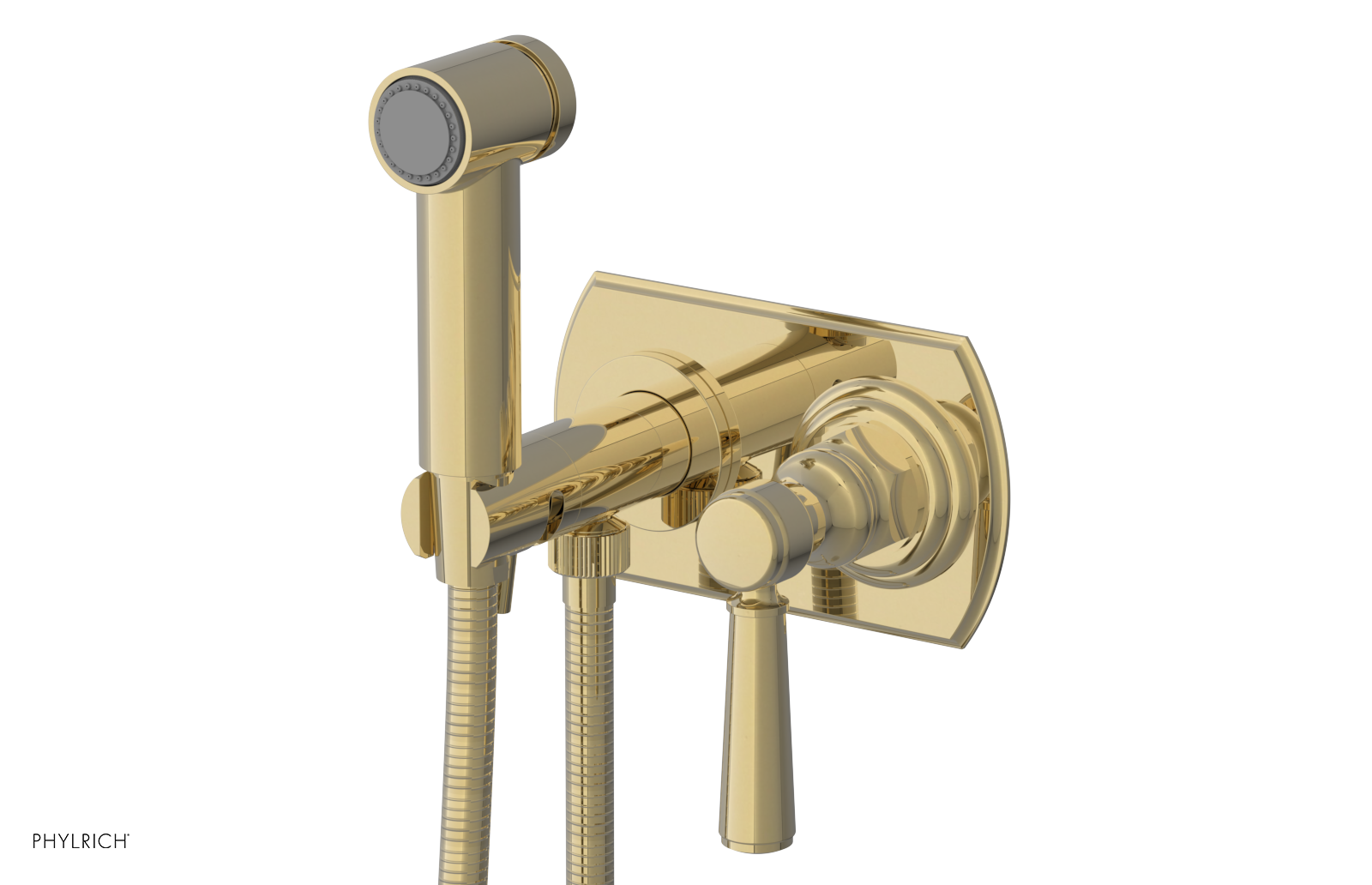 HEX TRADITIONAL - Wall Mounted Bidet - Lever Handle 500-65