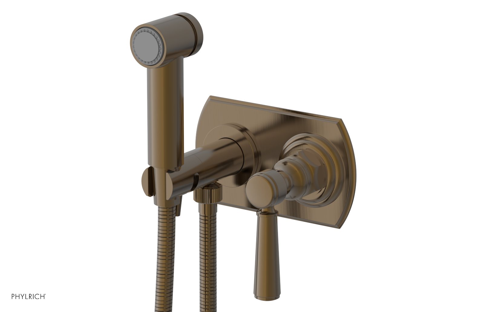 HEX TRADITIONAL - Wall Mounted Bidet - Lever Handle 500-65