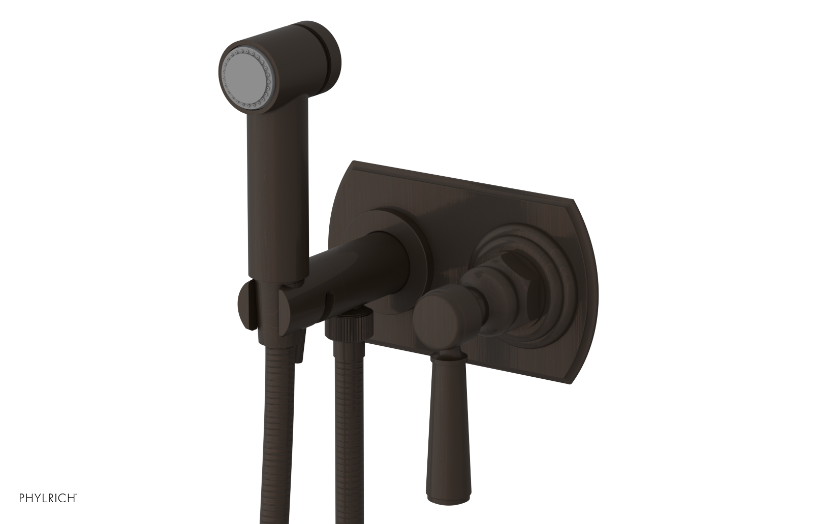 HEX TRADITIONAL - Wall Mounted Bidet - Lever Handle 500-65