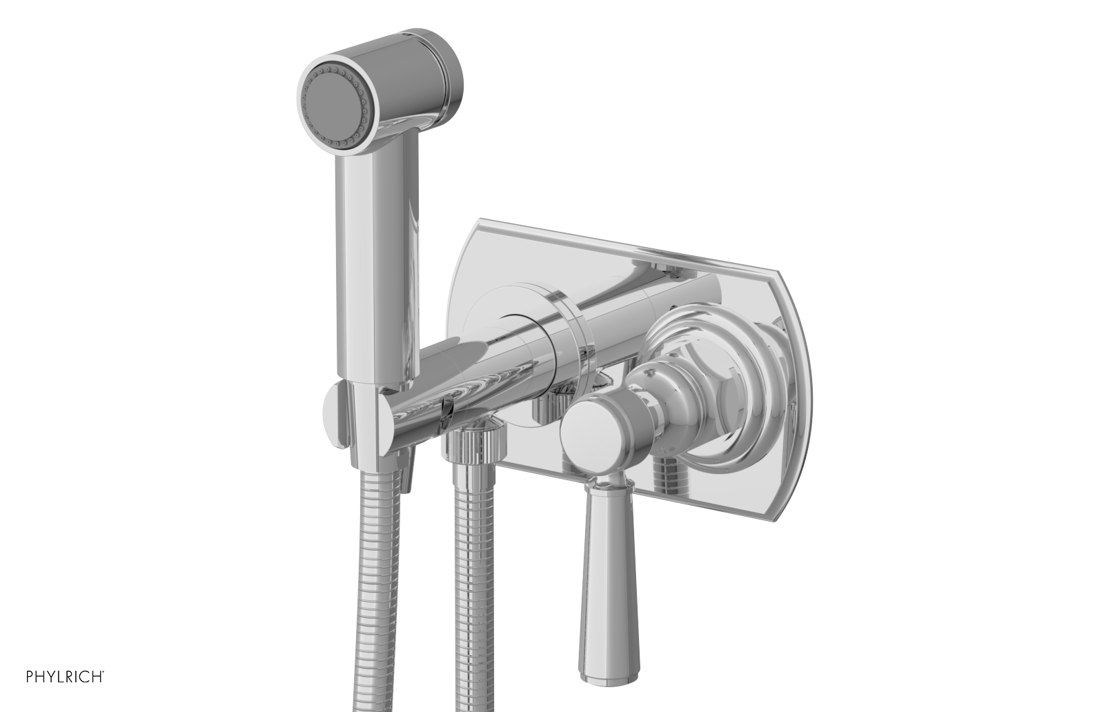 HEX TRADITIONAL - Wall Mounted Bidet - Lever Handle 500-65