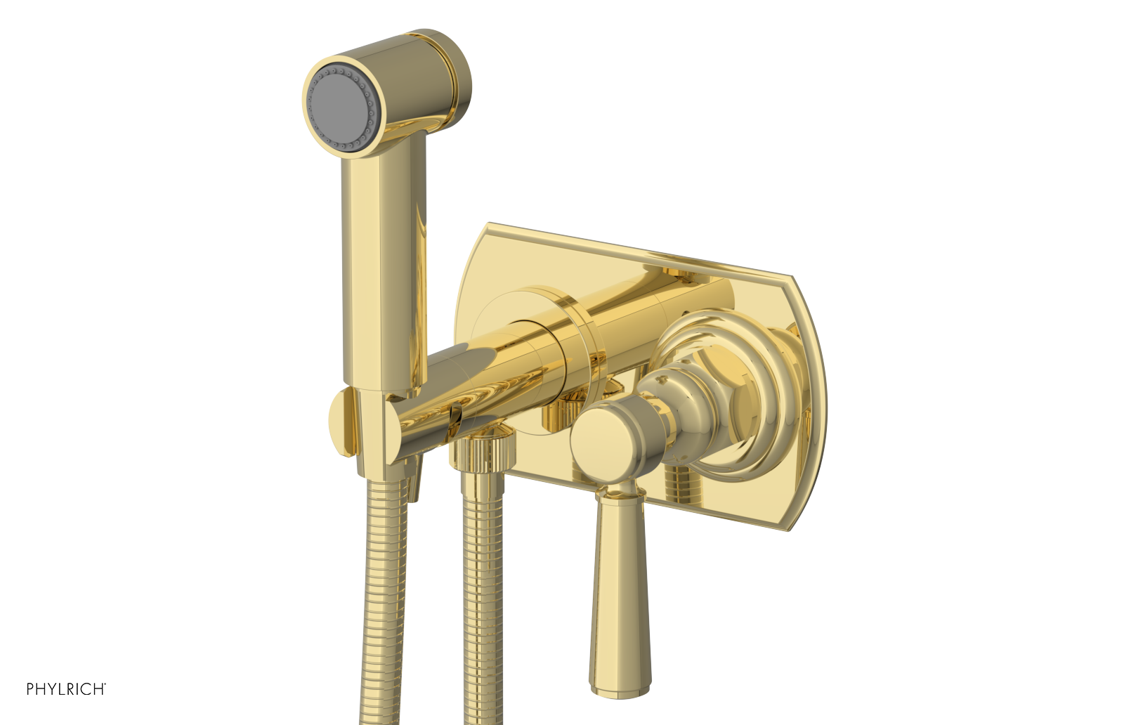 HEX TRADITIONAL - Wall Mounted Bidet - Lever Handle 500-65