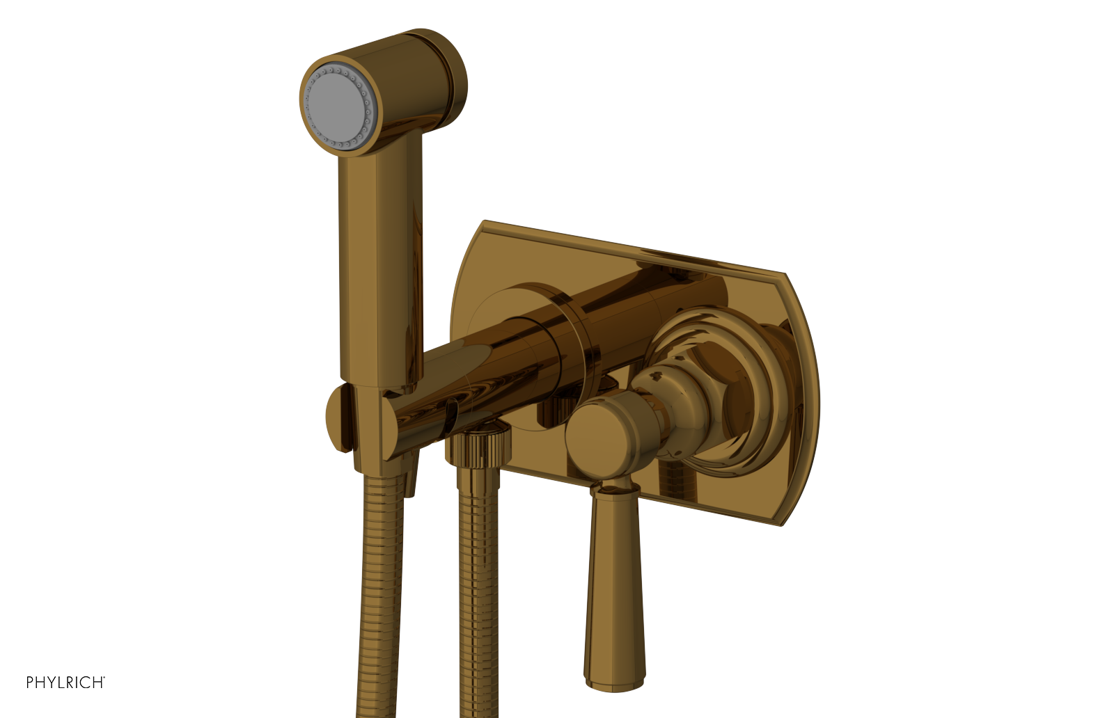 HEX TRADITIONAL - Wall Mounted Bidet - Lever Handle 500-65