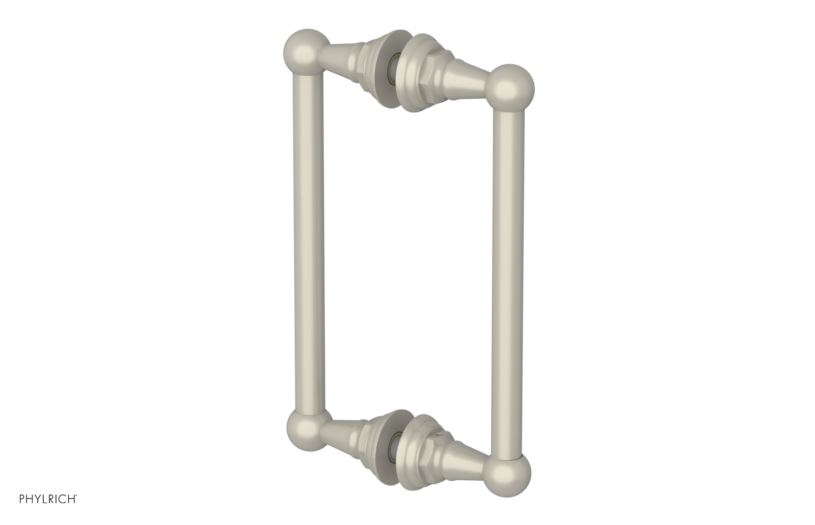 Hex Traditional 8" Double Sided Shower Pull 500-93-08