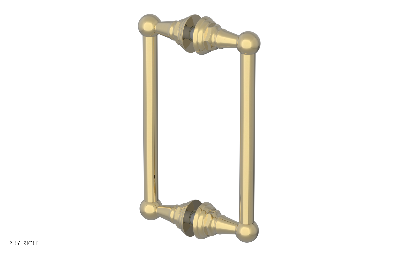 Hex Traditional 8" Double Sided Shower Pull 500-93-08