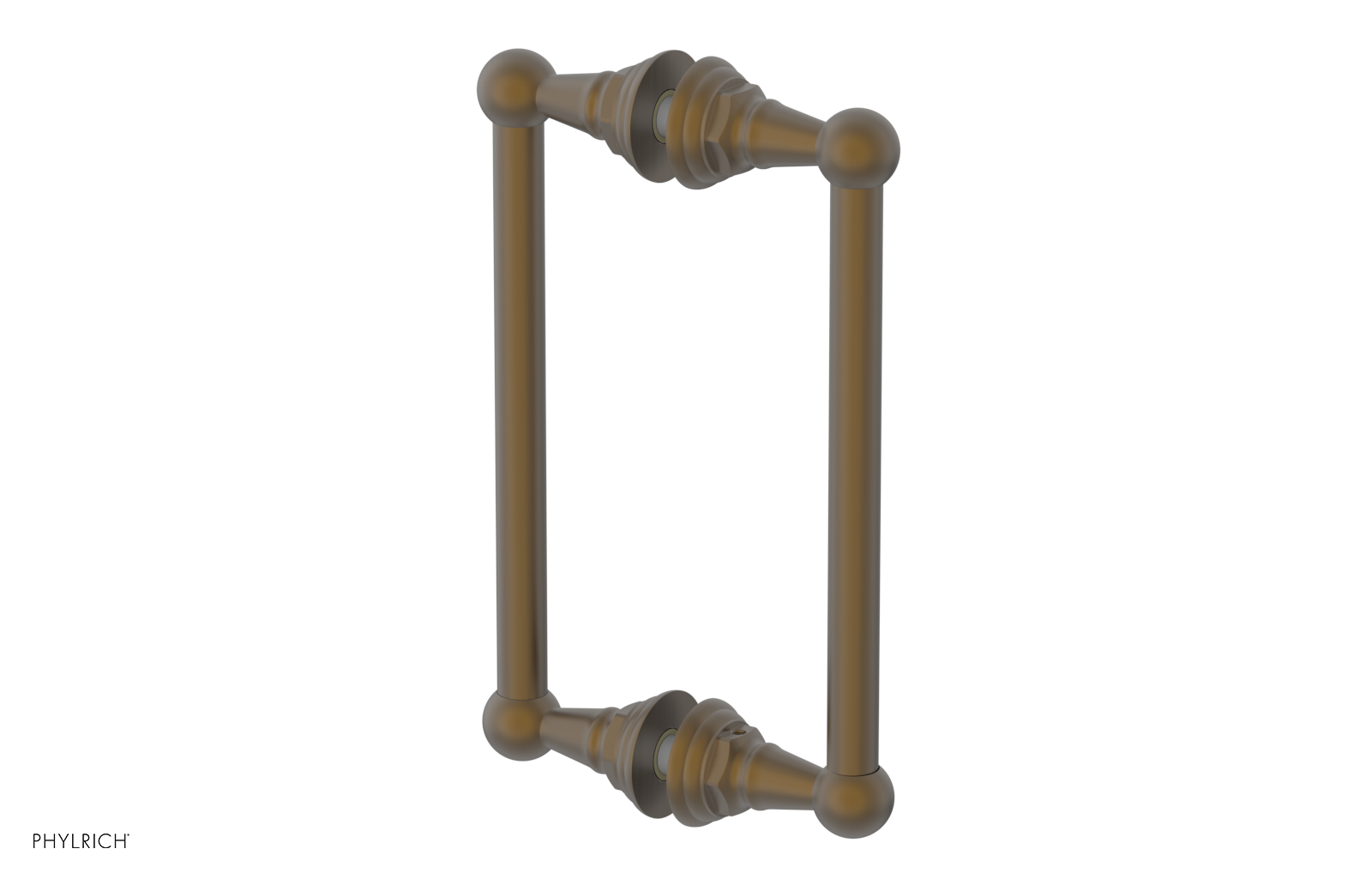 Hex Traditional 8" Double Sided Shower Pull 500-93-08