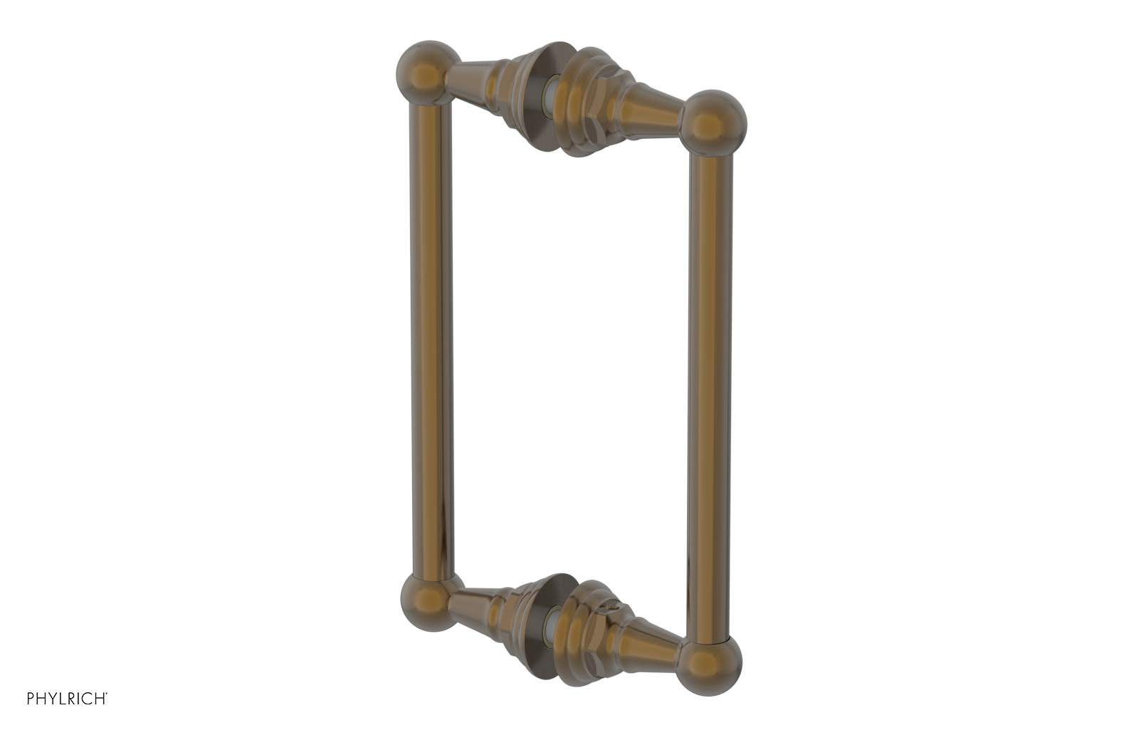 Hex Traditional 8" Double Sided Shower Pull 500-93-08